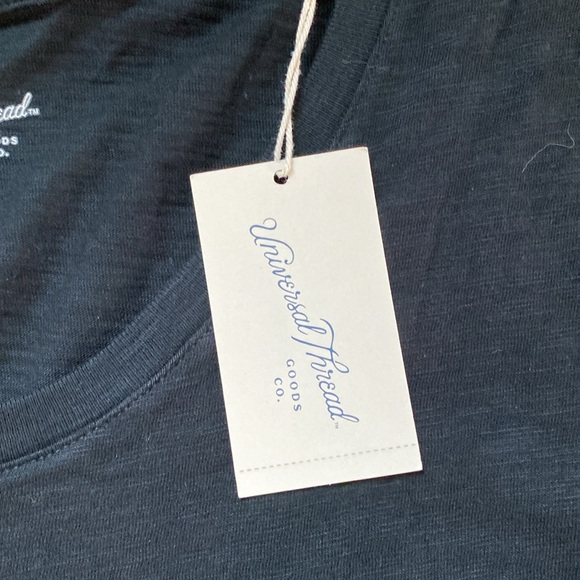 NWT Universal Thread M Black T Shirt Dress - Picture 5 of 6